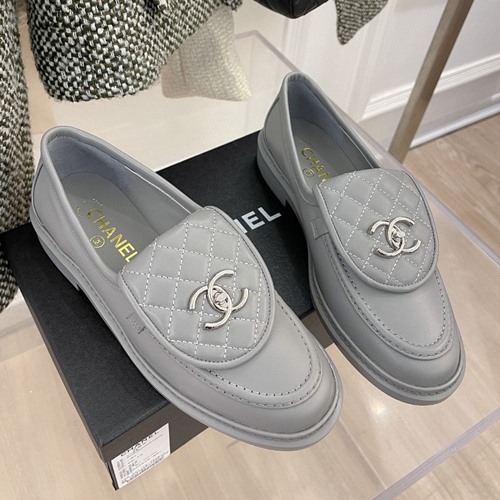 샤넬 CC로고 모카신 로퍼