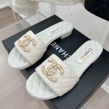 샤넬 CC로고 슬리퍼,뮬