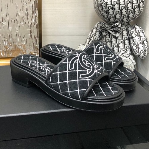 샤넬 CC로고 슬리퍼,뮬