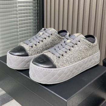 샤넬 CC로고 플랫폼 스니커즈