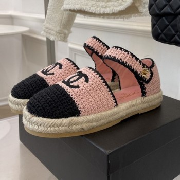 샤넬 니트 샌들