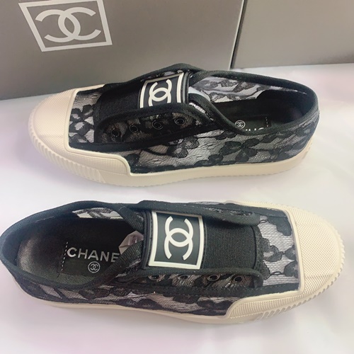 샤넬 레이스 스니커즈