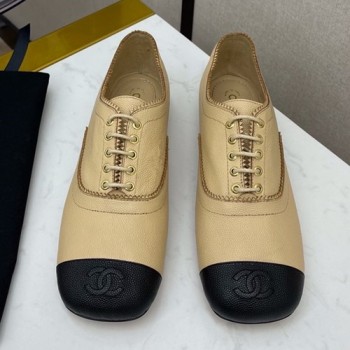 샤넬 레이스업 로퍼