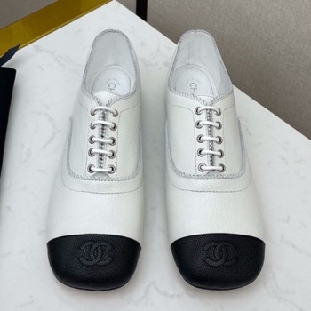 샤넬 레이스업 로퍼