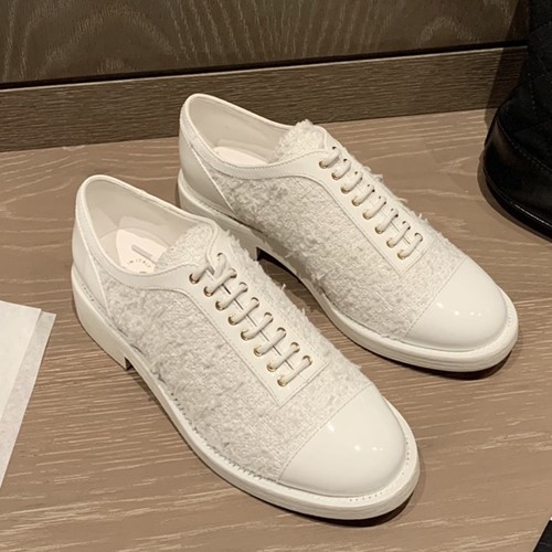 샤넬 레이스업 로퍼