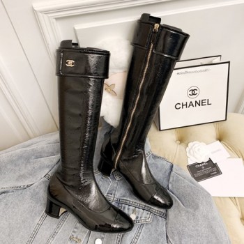 샤넬 롱부츠