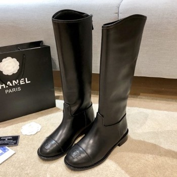 샤넬 롱부츠