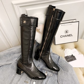 샤넬 롱부츠