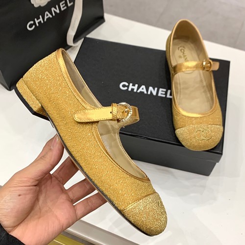 샤넬 메리제인 발레리나 슈즈