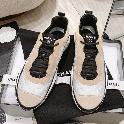 샤넬 믹스드파이버 스니커즈