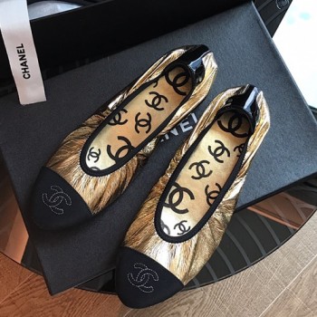 샤넬 발레리나 플랫슈즈