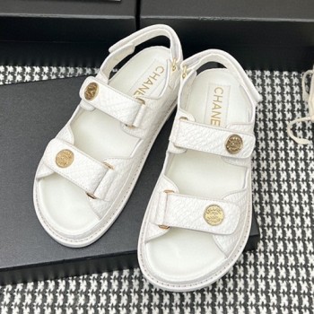 샤넬 벨크로 러버 샌들