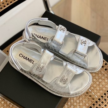 샤넬 벨크로 러버 샌들