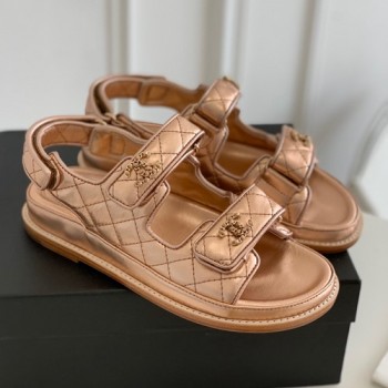 샤넬 벨크로 러버 샌들