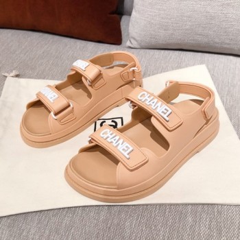 샤넬 벨크로 러버 샌들