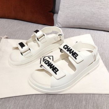 샤넬 벨크로 러버 샌들