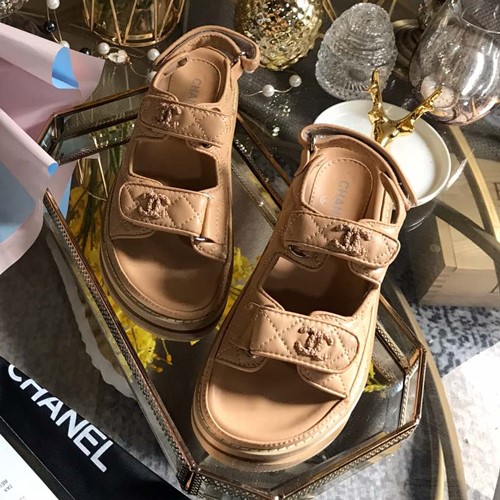 샤넬 벨크로 샌들