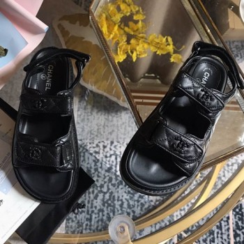 샤넬 벨크로 샌들