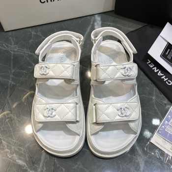 샤넬 벨크로 샌들