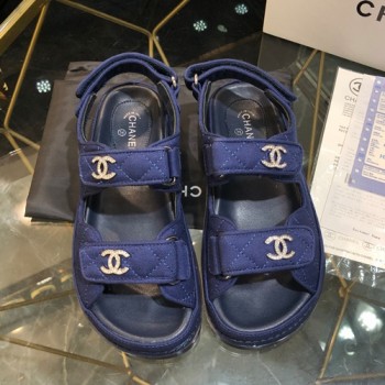 샤넬 벨크로 샌들