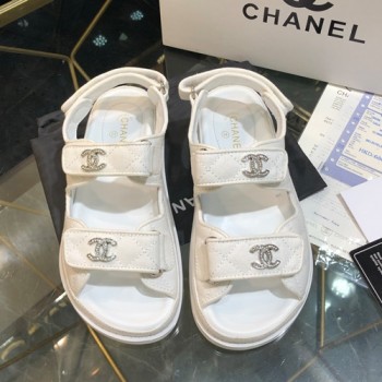 샤넬 벨크로 샌들