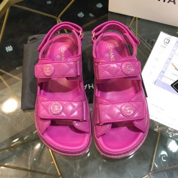 샤넬 벨크로 샌들