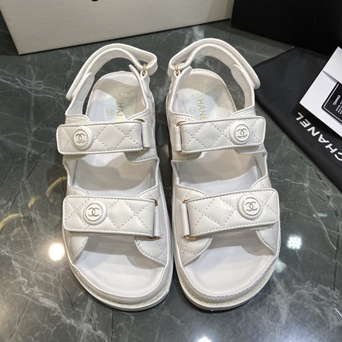 샤넬 벨크로 샌들