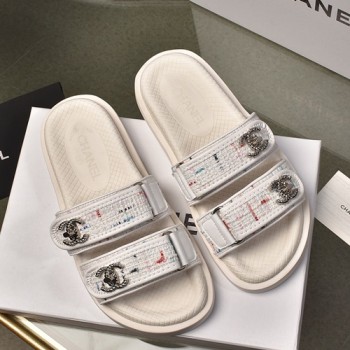 샤넬 벨크로 슬리퍼,뮬