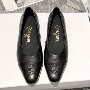 샤넬 빈티지 플랫슈즈