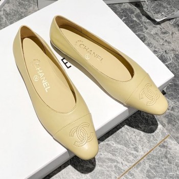 샤넬 빈티지 플랫슈즈