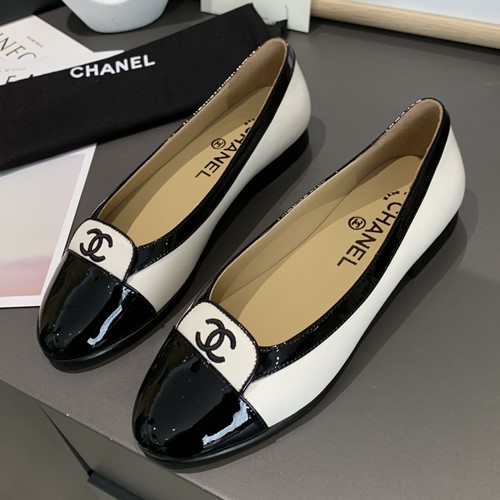 샤넬 빈티지 플랫슈즈