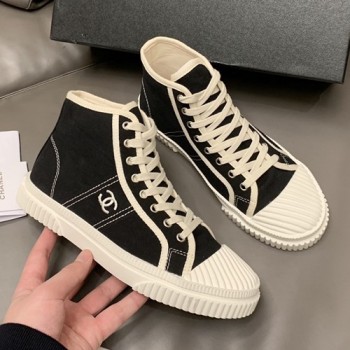 샤넬 빈티지 하이탑 스니커즈