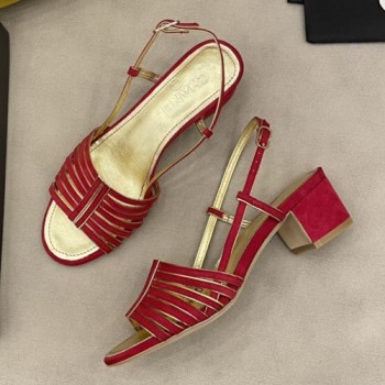 샤넬 스트랩 샌들