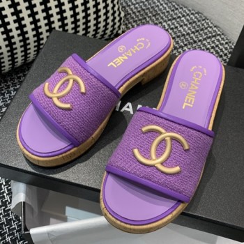 샤넬 슬리퍼,뮬
