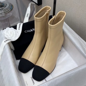 샤넬 앵클부츠(고트스킨)