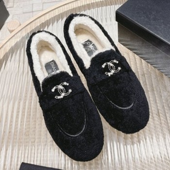 샤넬 양모 로퍼