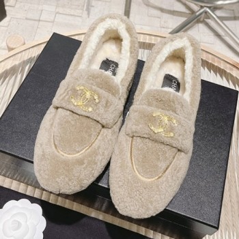 샤넬 양모 로퍼