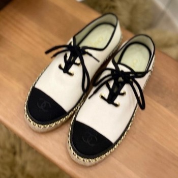 샤넬 에스파듀 니트 샌들