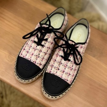 샤넬 에스파듀 니트 샌들