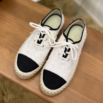 샤넬 에스파듀 니트 샌들