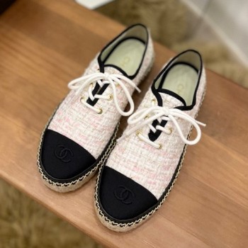 샤넬 에스파듀 니트 샌들