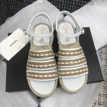 샤넬 에스파듀 샌들