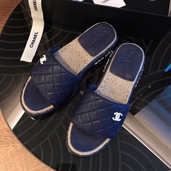 샤넬 에스파듀 슬리퍼,뮬