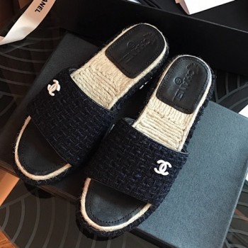 샤넬 에스파듀 슬리퍼,뮬