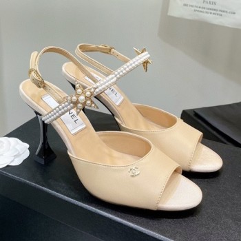 샤넬 오픈토 샌들