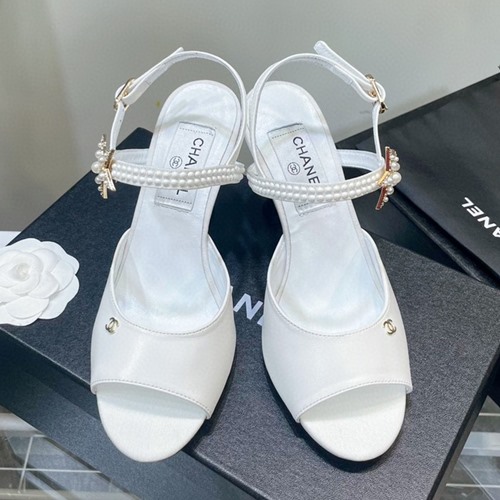 샤넬 오픈토 샌들