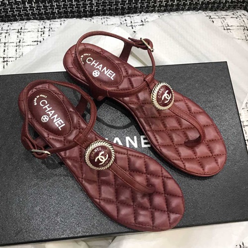 샤넬 조리 샌들