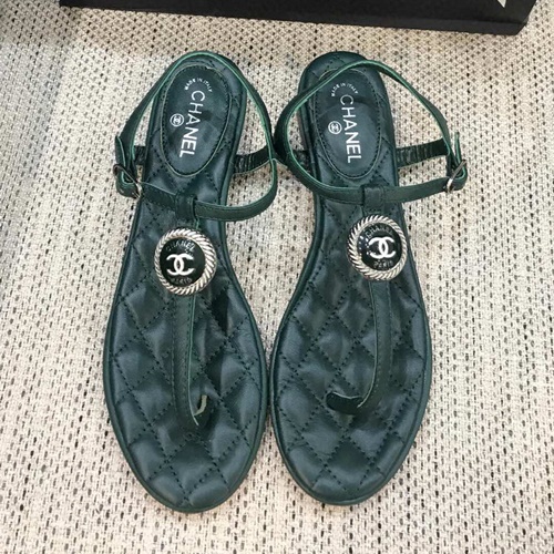 샤넬 조리 샌들