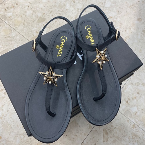 샤넬 조리 샌들