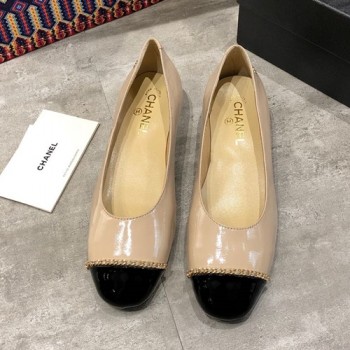 샤넬 체인 플랫슈즈